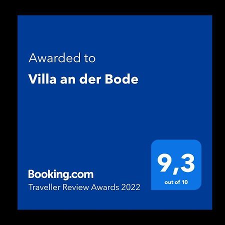 Villa An Der Bode Thale Εξωτερικό φωτογραφία